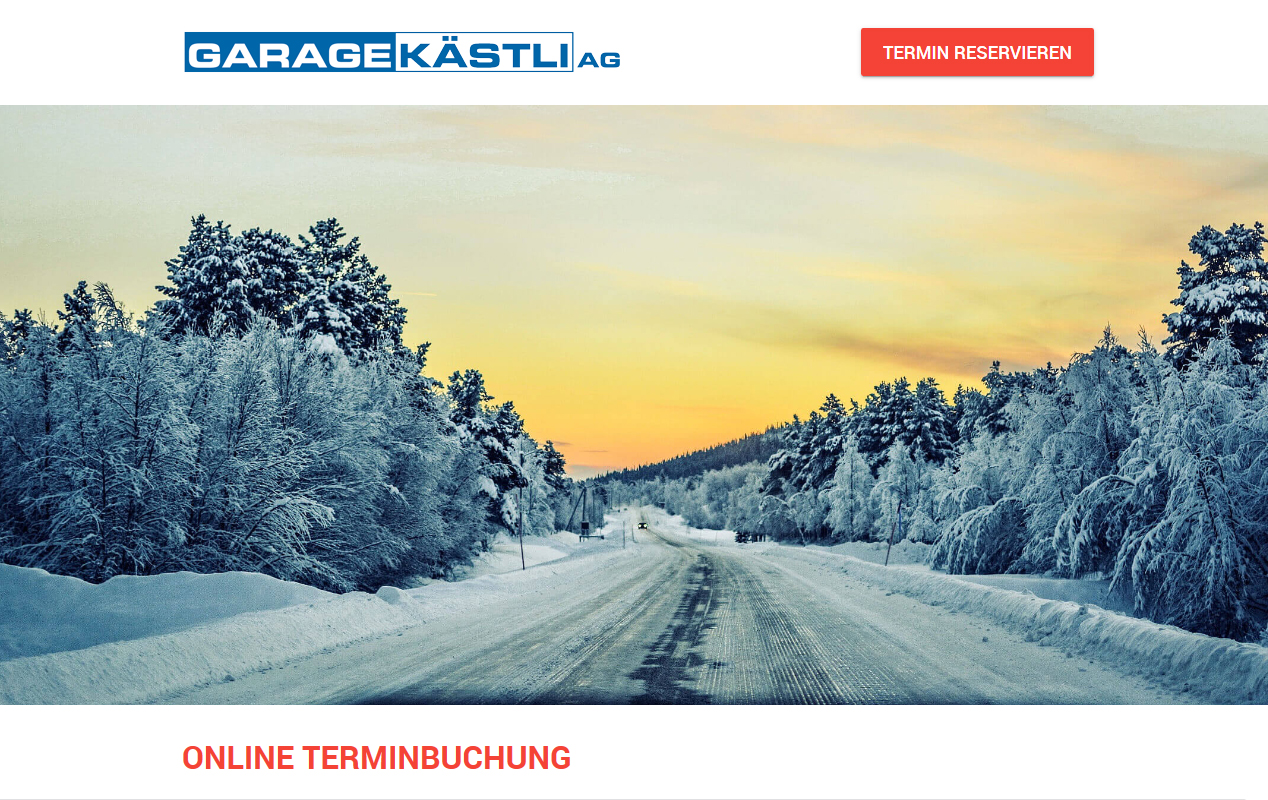 Online Termin buchen Garage Kstli